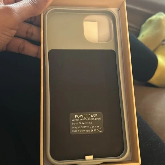 Iphone 15 plus Smart Battery Case
